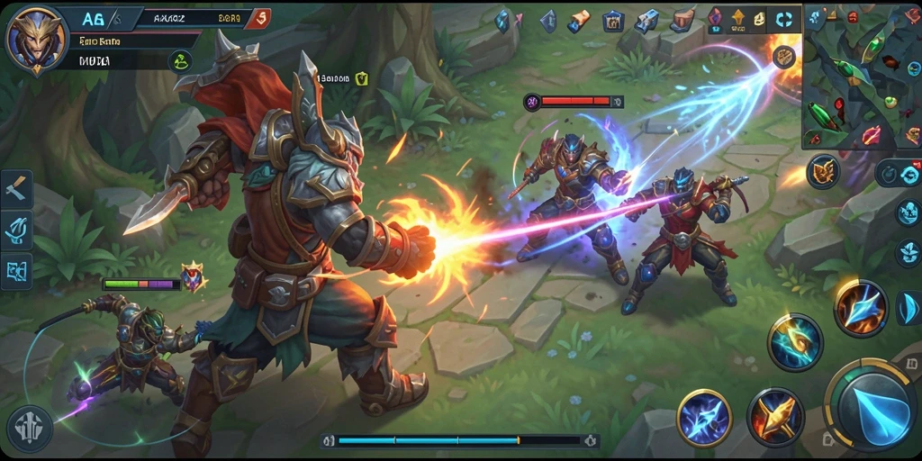 Gameplay mendalam dan pertarungan seru di AA62