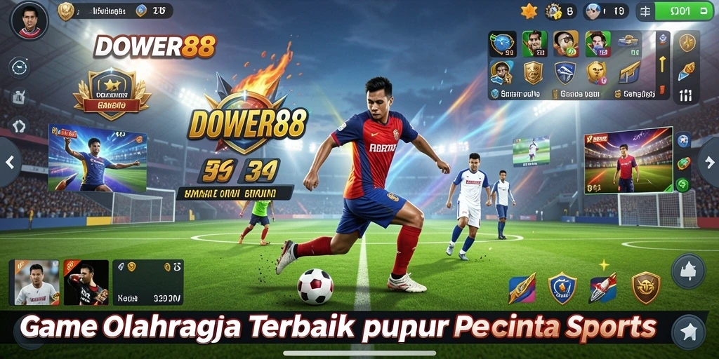 Screenshot menunjukkan gameplay yang menegangkan dalam DOWER88.