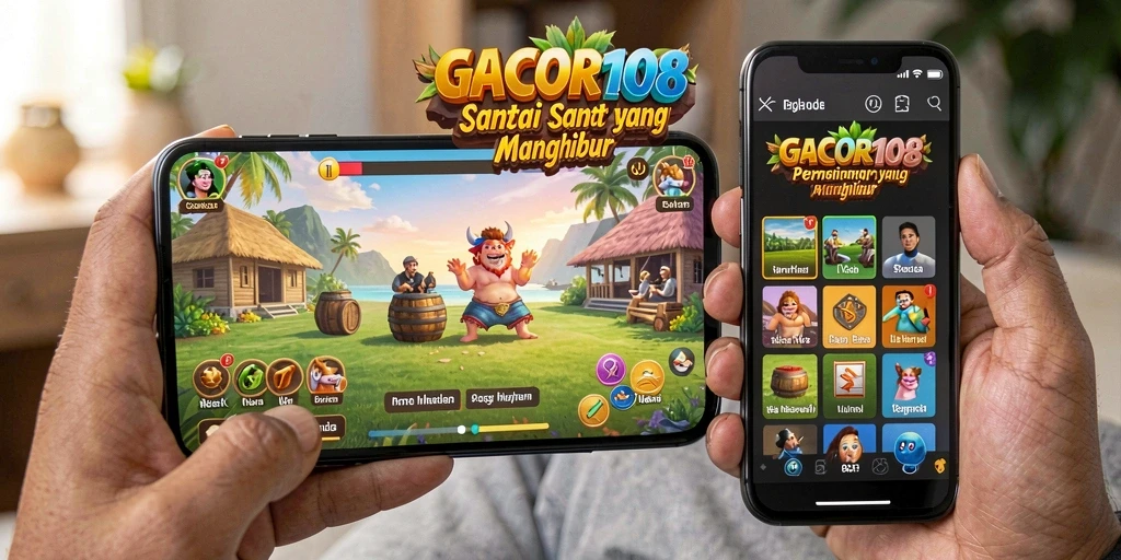 Tampilan menarik dan gameplay seru dari GACOR108.