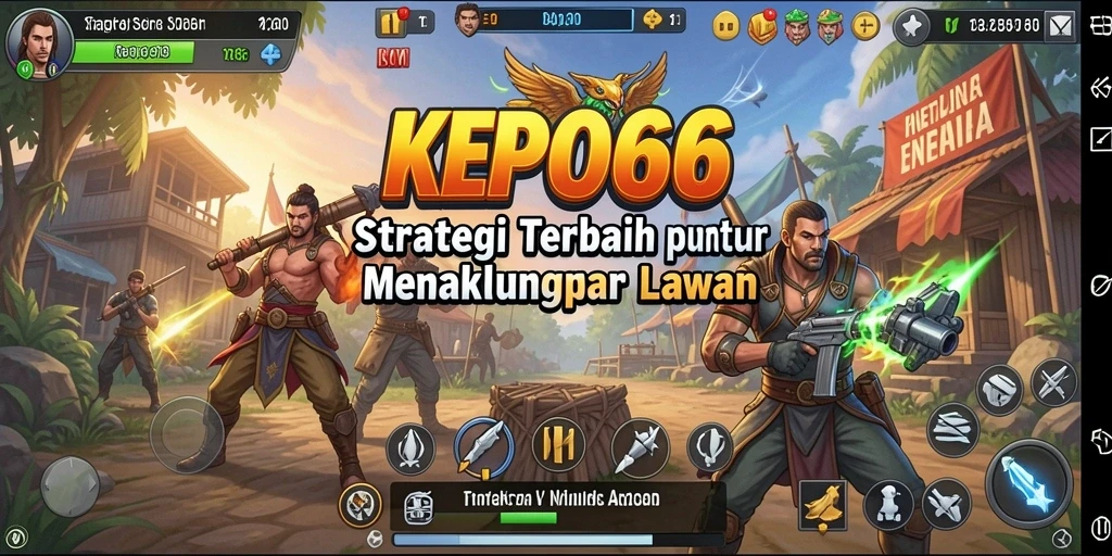 Tampilan action-packed dari gameplay KEPO66 yang menampilkan strategi pertempuran.