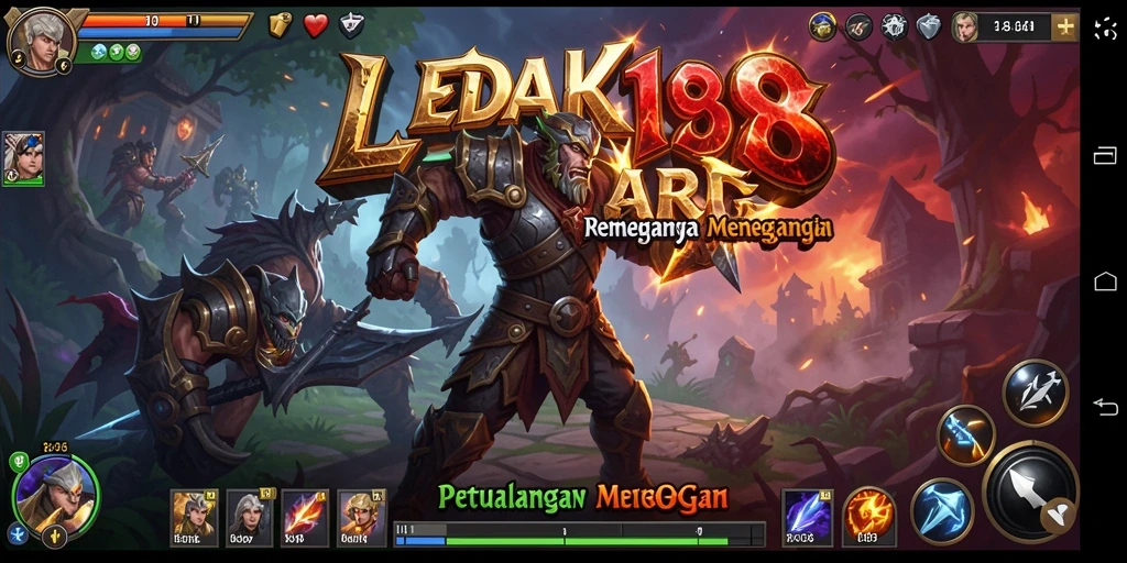 Tampilan gameplay LEDAK188 yang seru dan mendebarkan.
