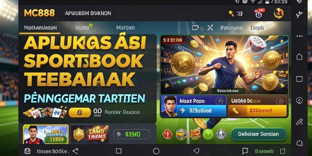 Tampilan menarik dari gameplay Sportsbook di MC888.