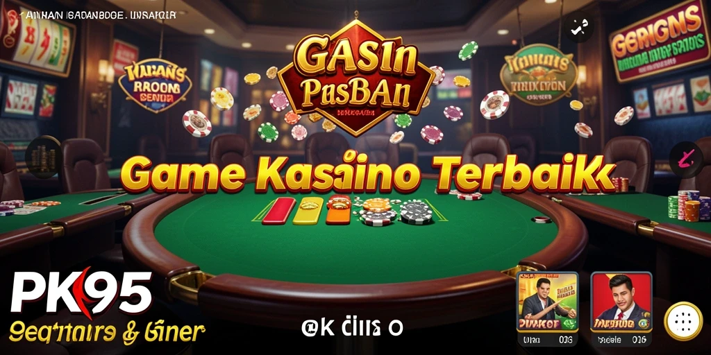 Tangkapan layar gameplay PK95 menampilkan aksi kasino yang seru.