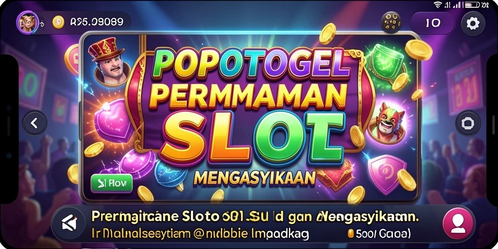 Screenshot gameplay POPOTOGEL menampilkan keseruan permainan slot yang memikat.