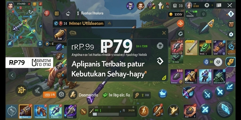 Tampilan antarmuka RP79 yang praktis dan fungsional.