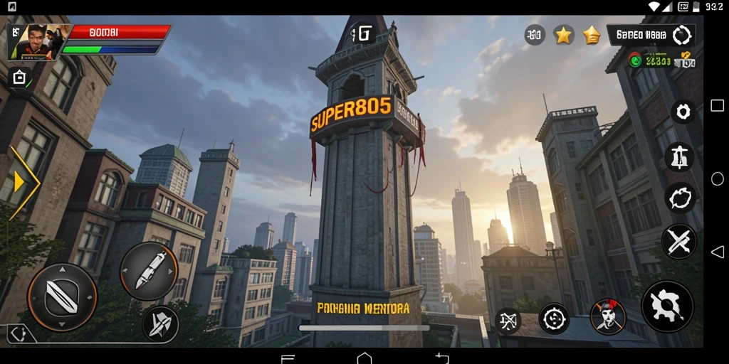 Tangkapan layar dari gameplay seru Tower Defense.